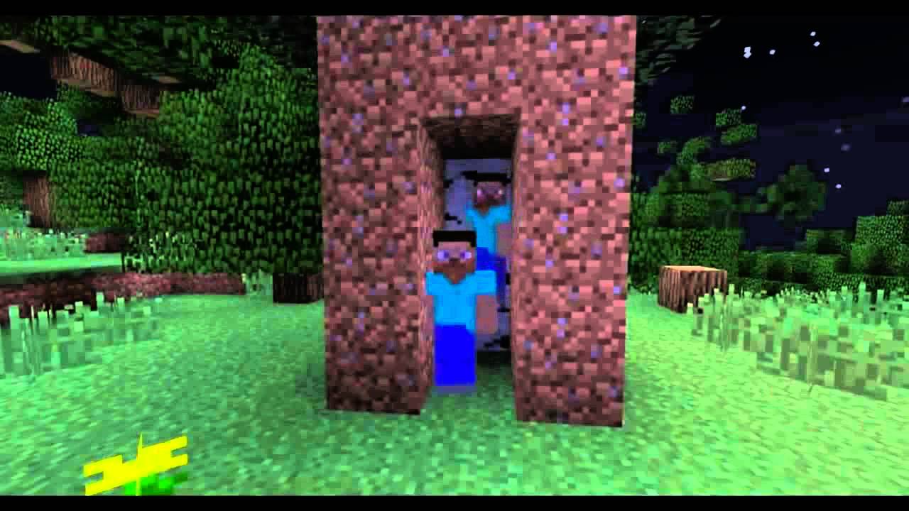 Bomzu dainele Minecraft