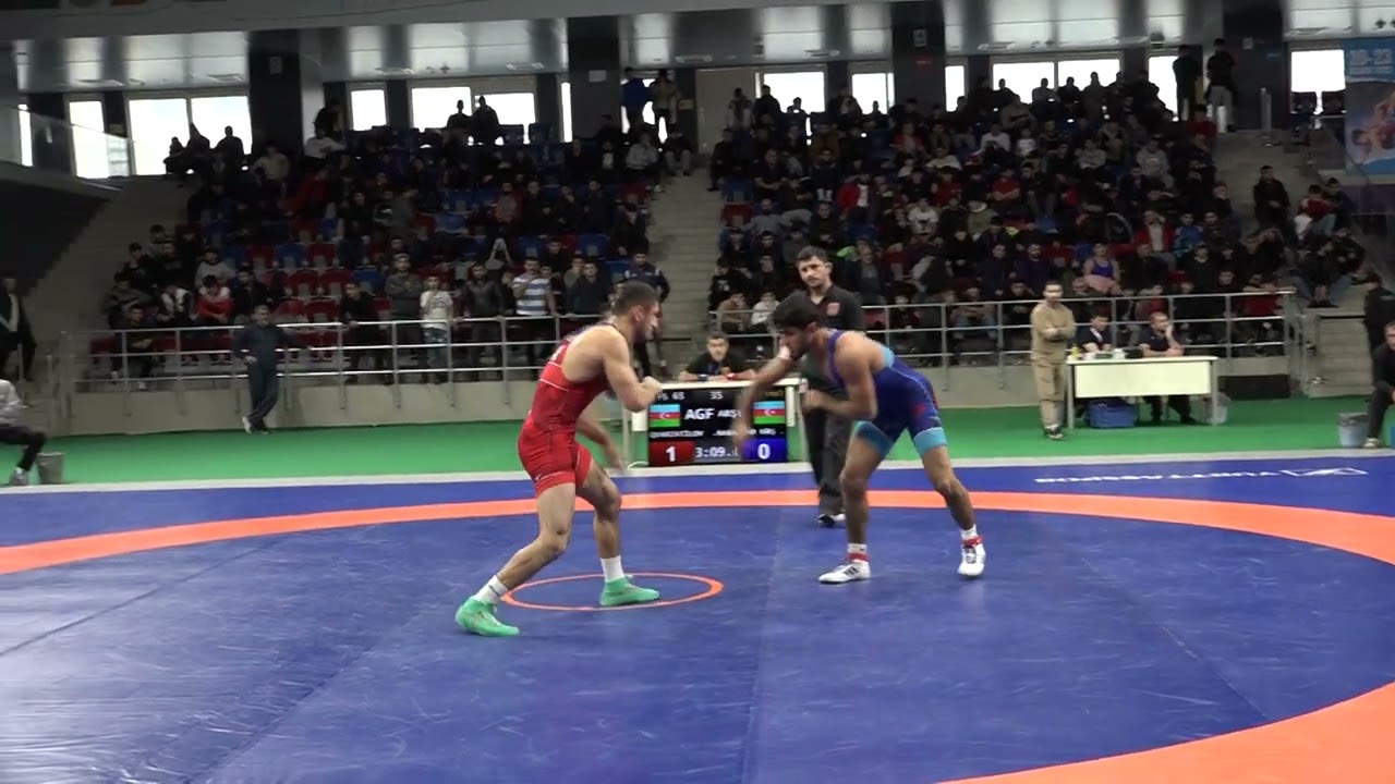 1/2 final FS - 65 kg: Axmednabi Qvarzatilov – Rəşid Babazadə