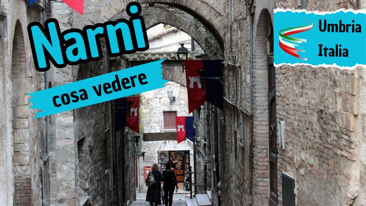 Narni (Umbria - Italy) - I borghi più belli d'Italia - Video 4K