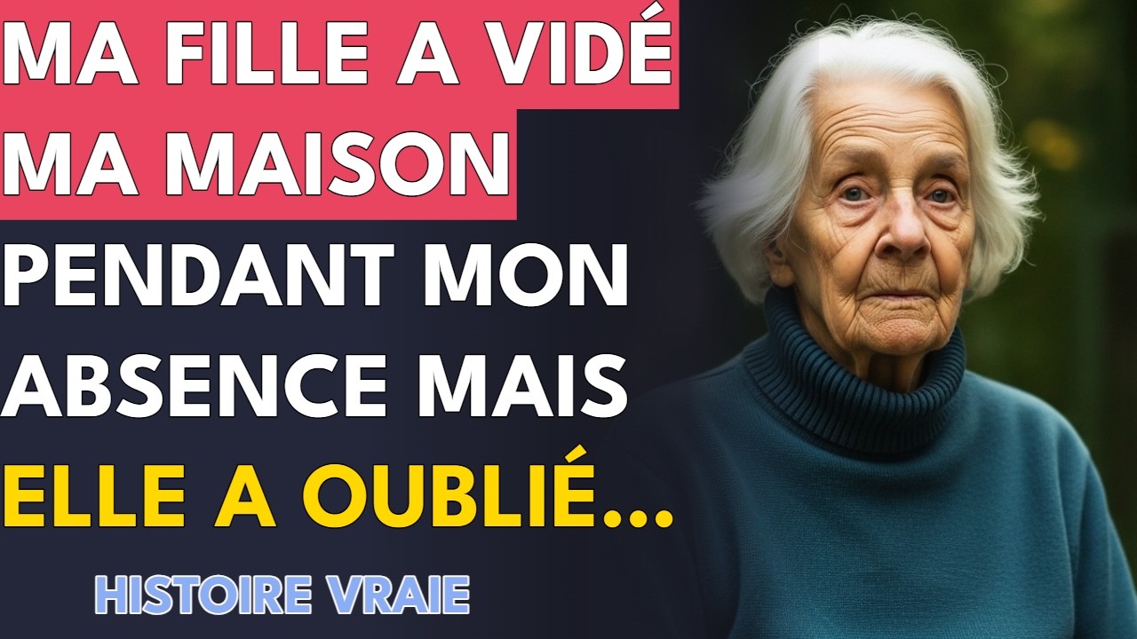 Histoire vraie de grand-m&egrave;re &agrave; Lyon Ma fille a vid&eacute; ma maison pendant mon absence &mdash; Mais elle a ou&hellip;