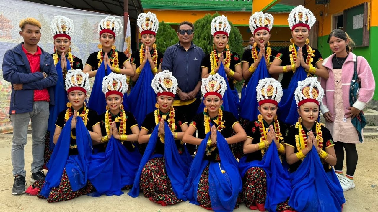 Cultural  Dance | Song: Murali Taal Ma | Golden Sunrise English Secondary School | PABSON Gauradaha