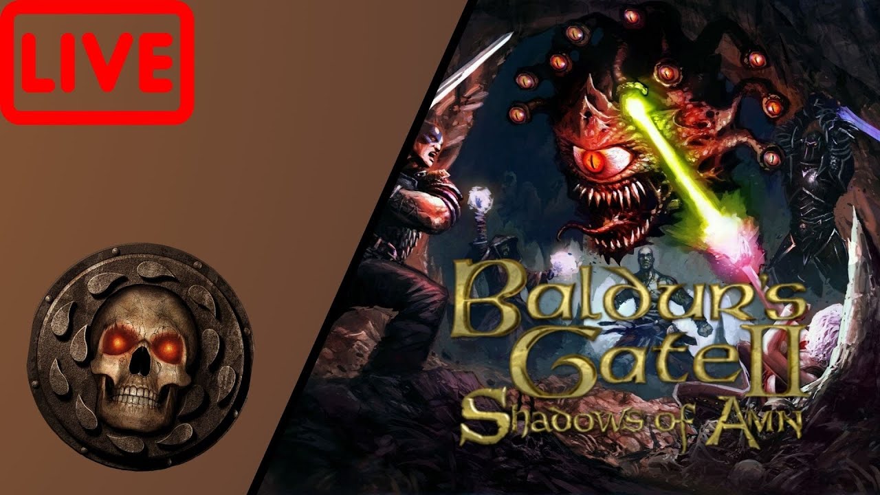 ♥ Baldur's Gate 2 Shadows Of Amn | Chapter 5+? Maybe.. | SWTOR Tomorrow!♥