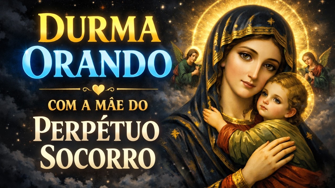 DESCANSE EM DEUS, Nossa Senhora do Perpétuo Socorro + Salmo 91, Amado Deus, momento de oração