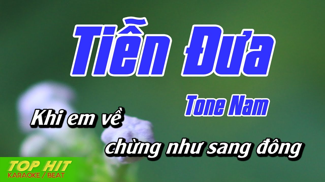 Tiễn Đưa Karaoke Tone Nam | Nhạc Sống Mới Dễ Hát TOP HIT KARAOKE
