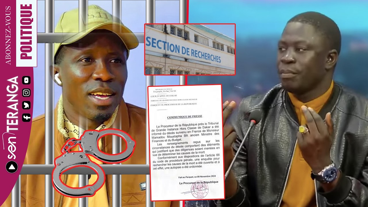Abdou Nguer en garde à vue à la Section de recherches : Ousmane Sarr fait des révélations…!