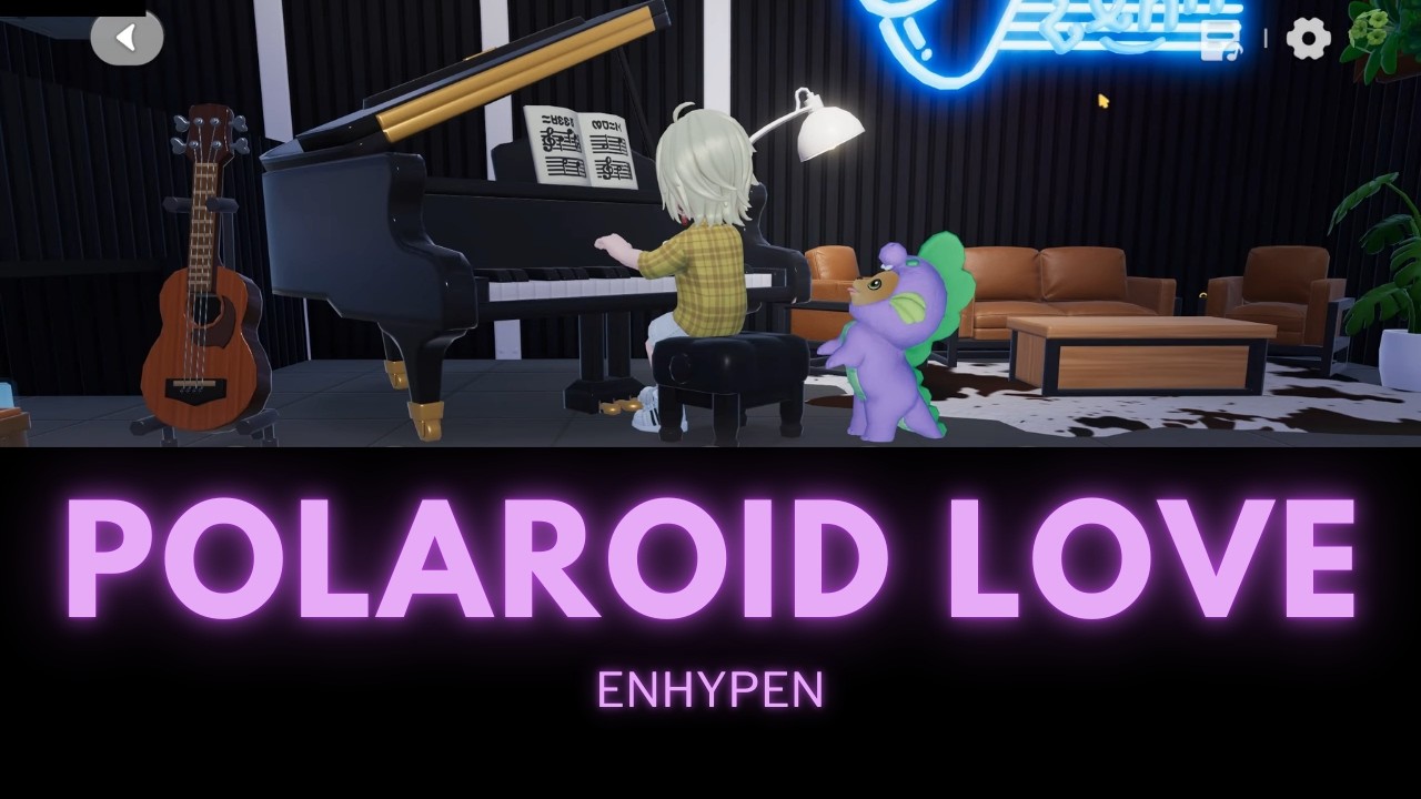 Polaroid Love - ENHYPEN | Heartopia Piano
