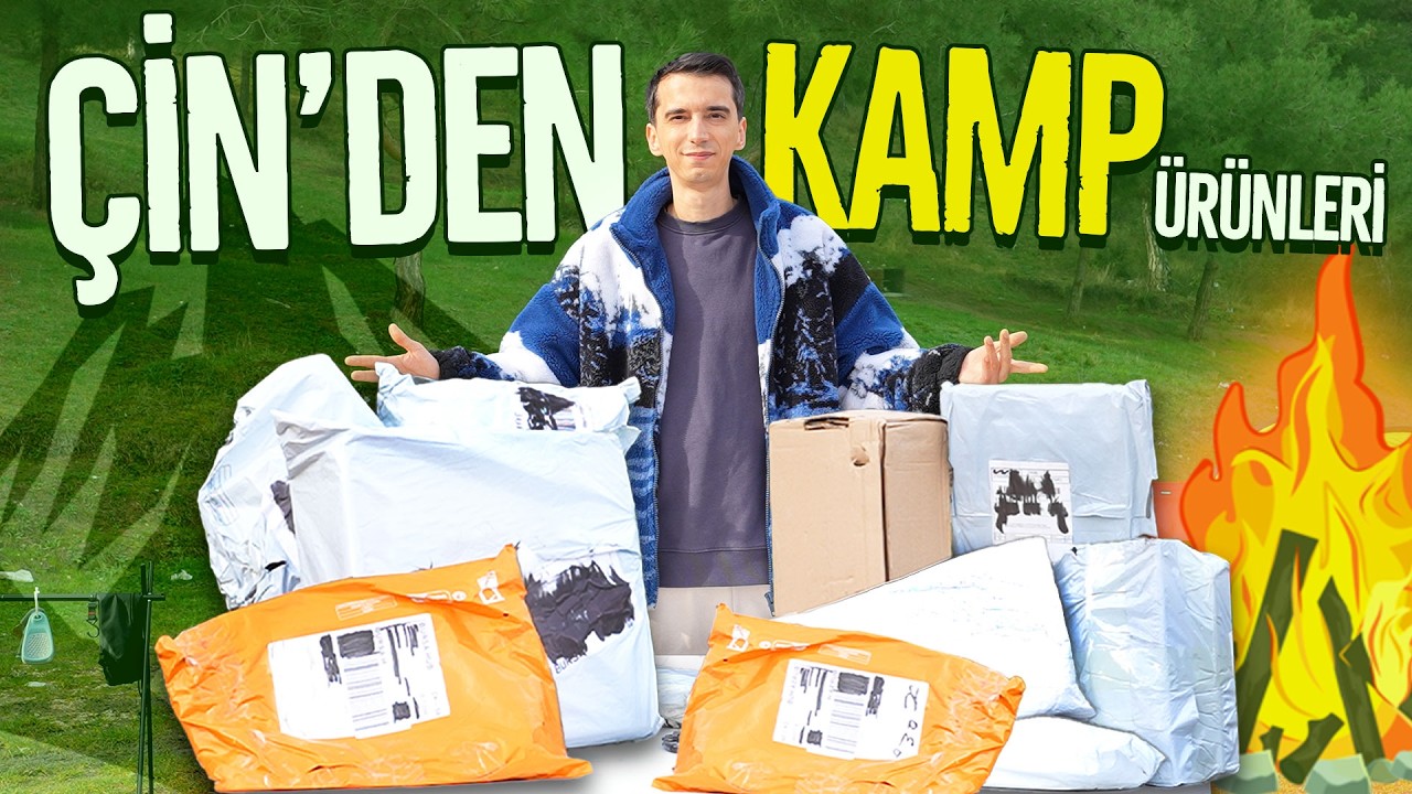 &Ccedil;in'den En &Ccedil;ok Satan KAMP &Uuml;R&Uuml;NLERİ! Toplu Paket A&ccedil;ılışı