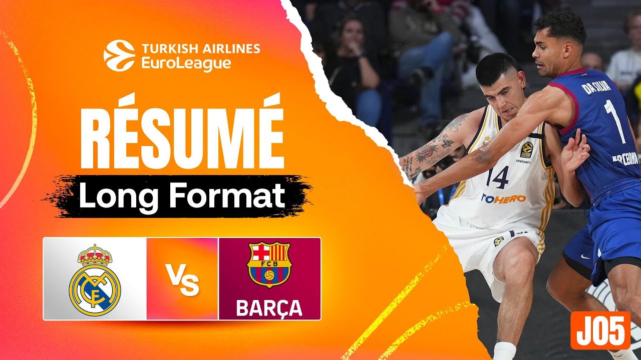 Real Madrid vs Barcelone - Extended Highlights - EuroLeague J05
