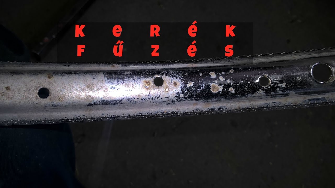 A kerékpárjavítás első lépései -Hogyan kell kereket fűzni ?