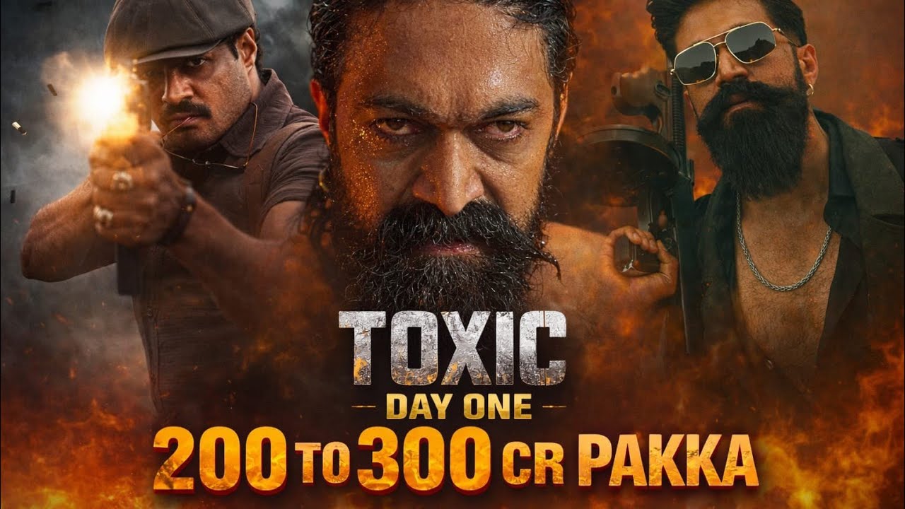 TOXIC Day One 200-300 Crore Pakka? 😱 | Yash Biggest Opening Ever!