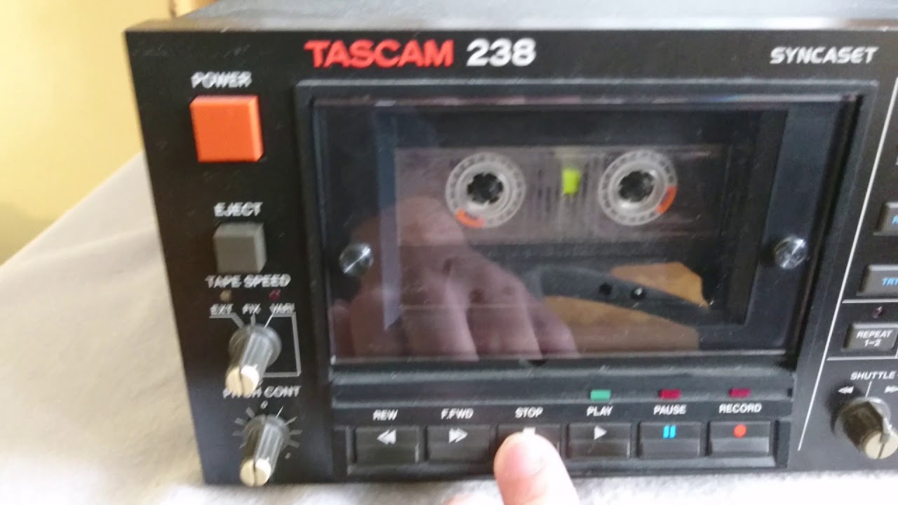 Tascam 238 Syncaset 8 Track Cassette Tape Recorder (faulty) For Sale