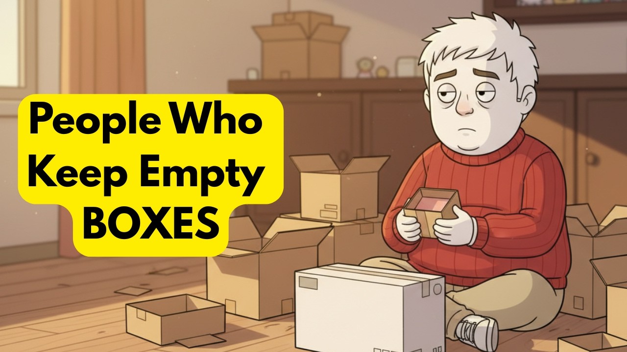 The Subtle Psychology of People Who Keep Empty Boxes