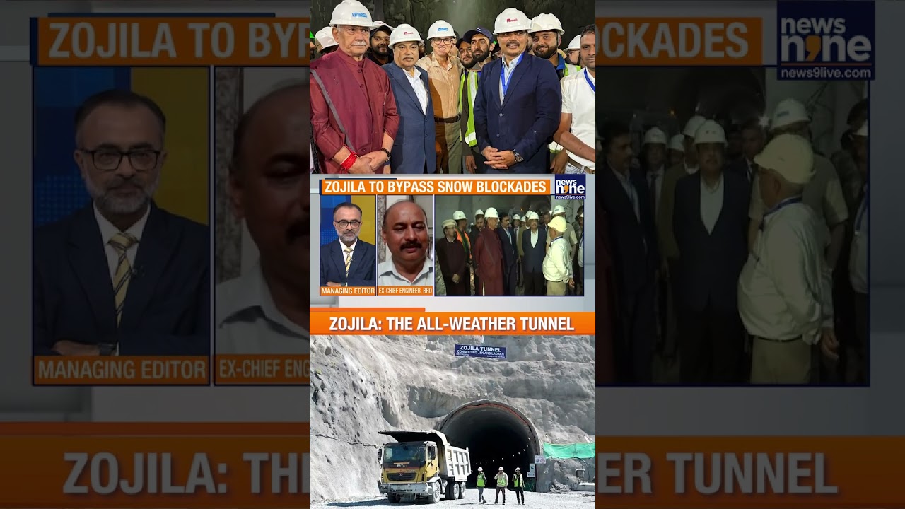 Zojila Tunnel Breakthrough! Kashmir-Ladakh All-Weather Link Moves Closer To Reality