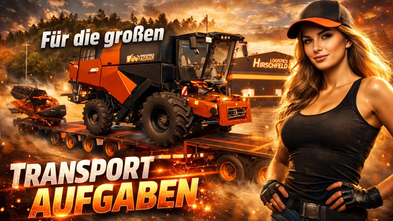 LS25 Modvorstellung: Schwarzmüller Tieflader UMBAU 🚛 Ausziehbar, variabel & Hirschfeld-Design
