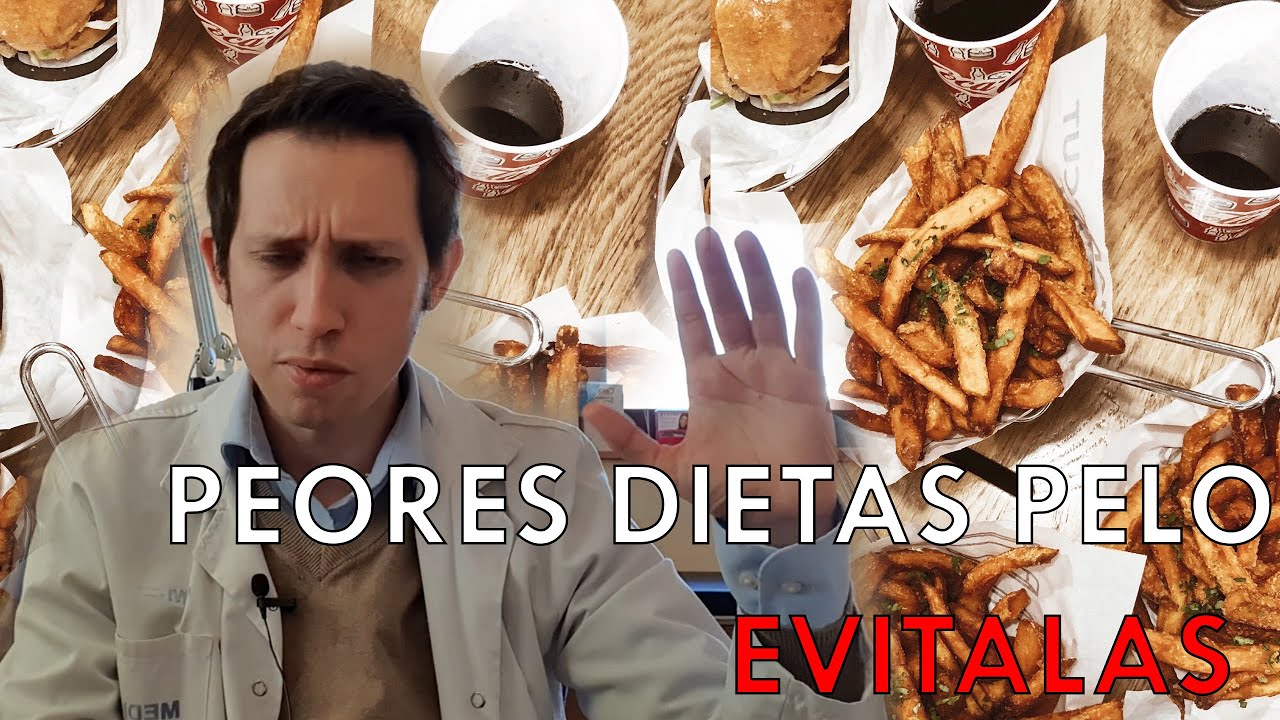 PEORES DIETAS para el PELO (dermatólogo te lo explica)
