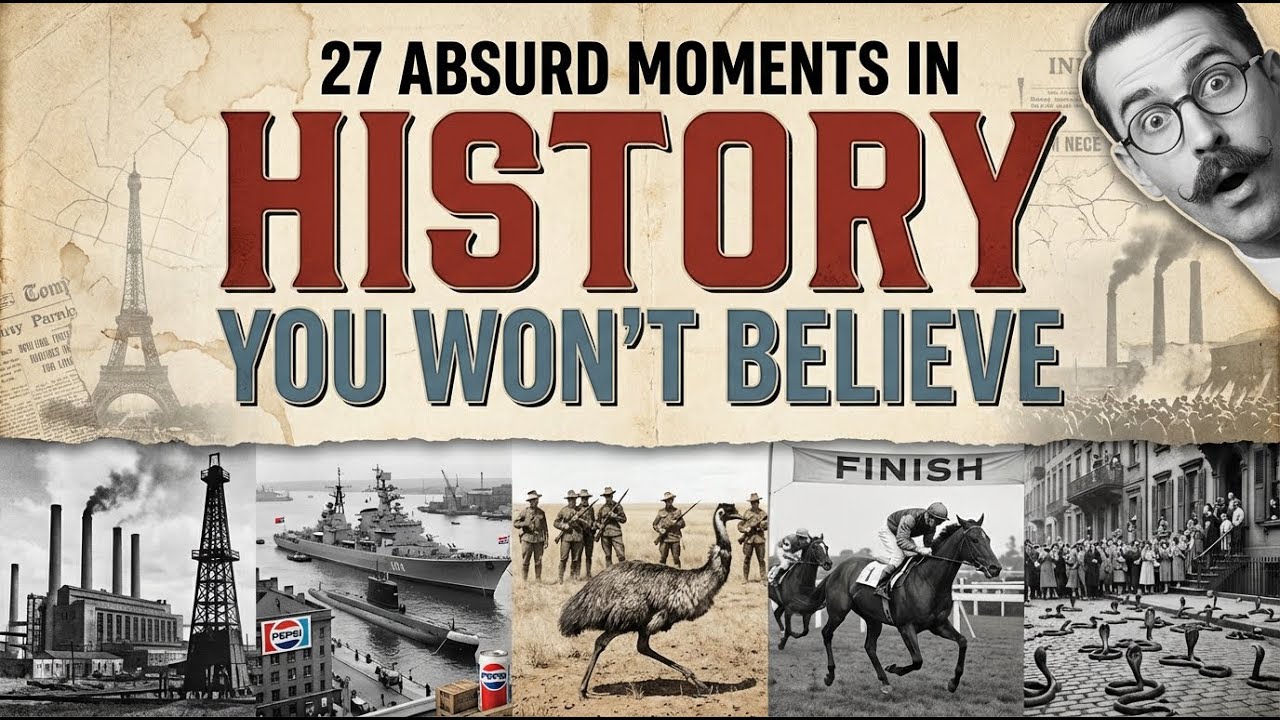 27 True History Moments So Absurd You’ll Swear They’re Fake
