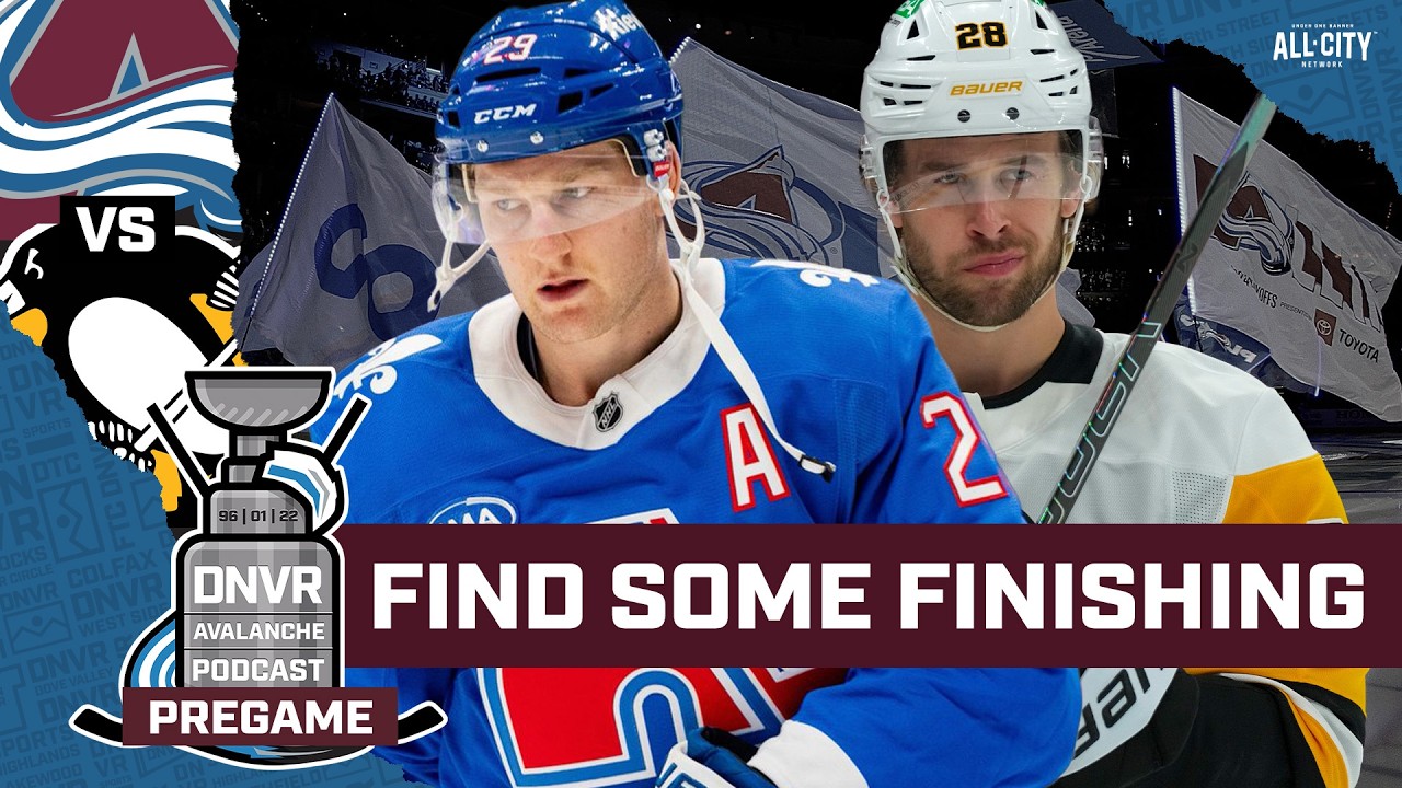 Nathan MacKinnon and the Avalanche are back on home ice against the Pittsburgh Penguins