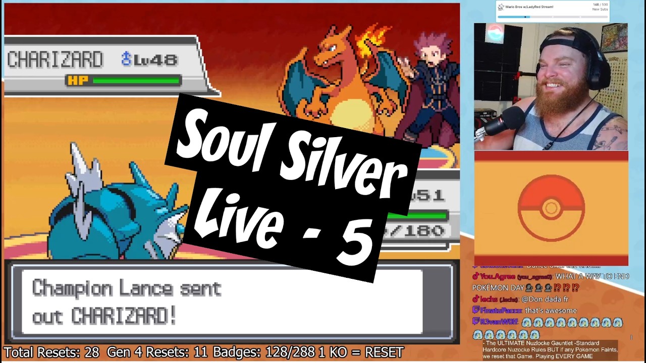 ELITE 4 TIME! Soul Silver! DEATHLESS Hardcore Nuzlocke!