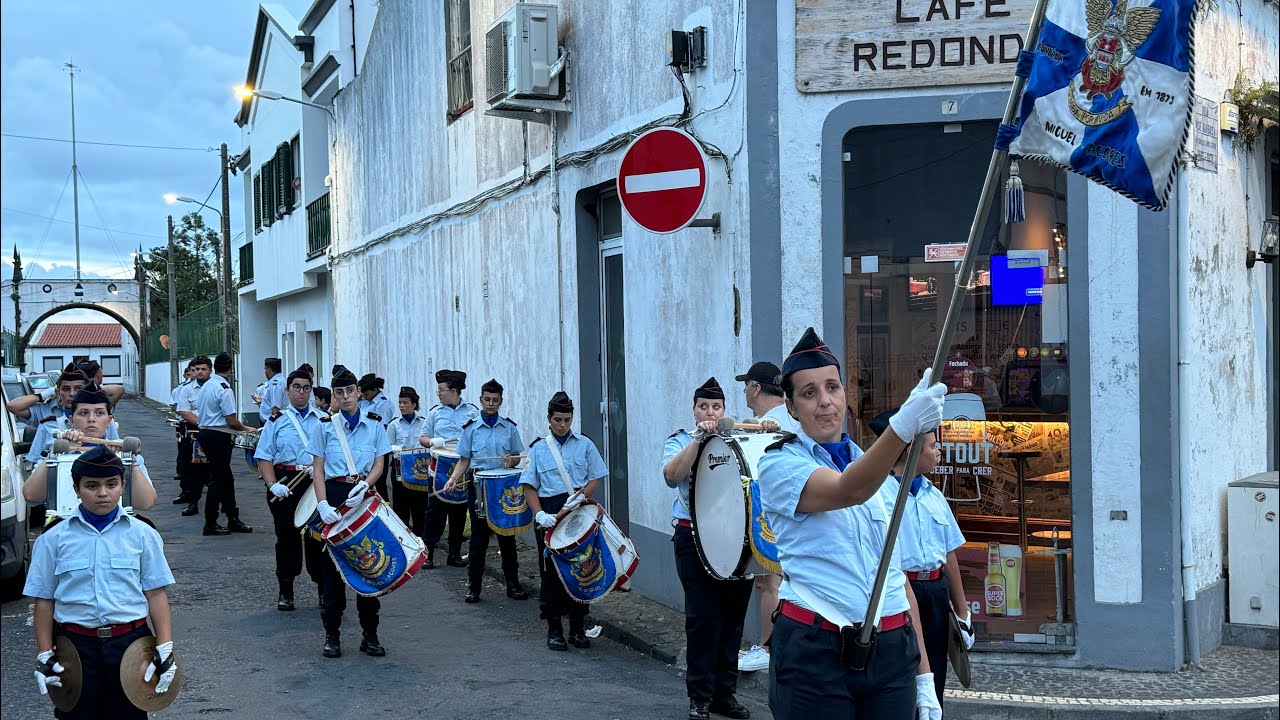 Fajã de Baixo: Charanga dos Bombeiros Voluntarios / Fire Brigade Ribeira Grande - 10.08.2024 #PDL