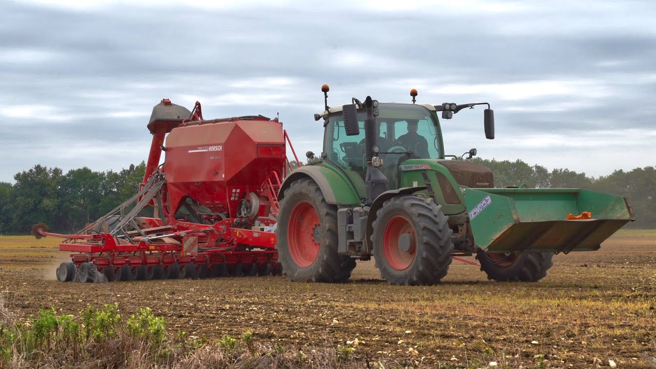😱 Semis direct de soja avec un Horsch avatar en 6 mètres !
