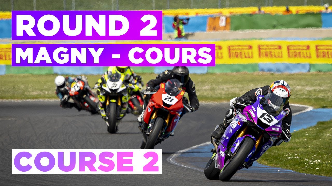 UNE COURSE ESSEULÉ - ROUND 2 MAGNY COURS 2025 - COURSE 2 -  PROMOSPORT 600cc -YAMAHA R6 #13