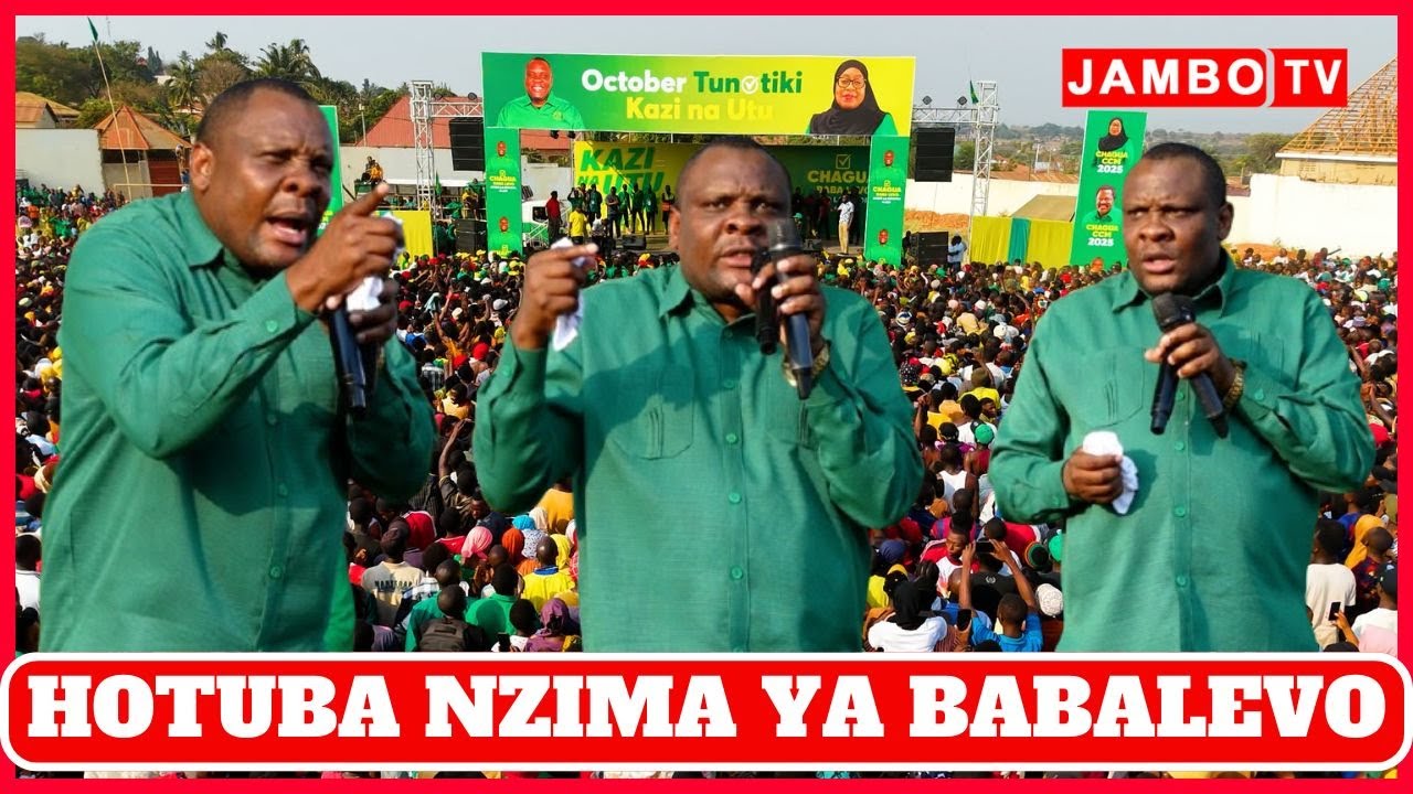 HOTUBA FULL YA BABA LEVO KIGOMA/ALIYOYAONGEA YOTE/VITIMBWI VYAKE VYOTE/APIGWA SWALI NA WANANCHI..