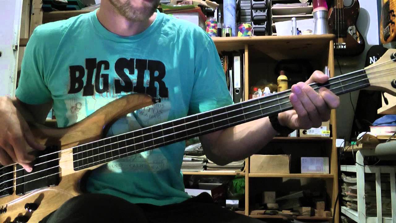 Mick Karn Bass (Cover) Medley Part 1 with TABS