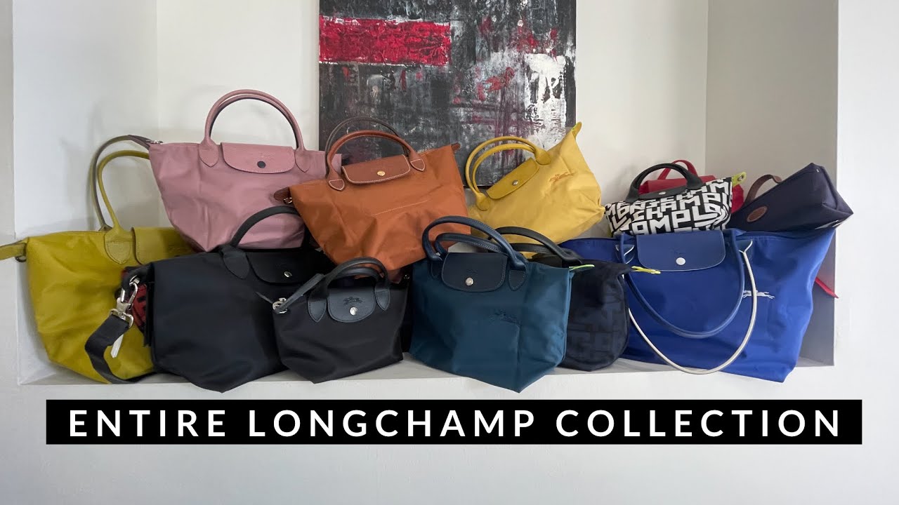 Entire Longchamp collection 16 pieces | LePliage | XS LePliage | LePliage Neo| Orignals| LGP