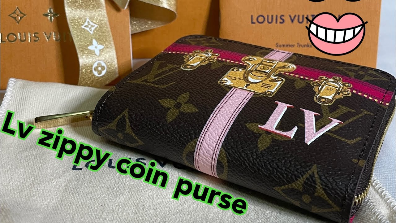 Review Lv zippy coin purses limited trunk  #lvzippycoinpurse #Lv#limited
