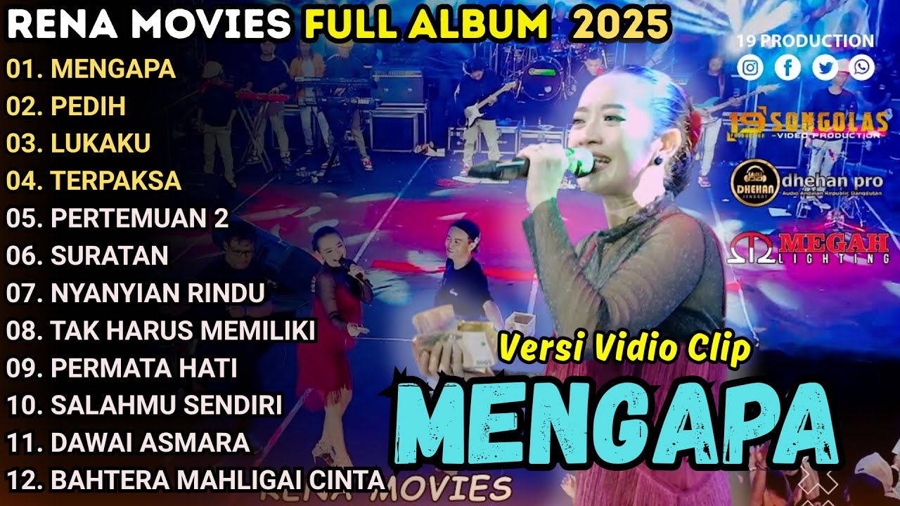 RENA MOVIES FULL ALBUM TERBARU 2025 - MENGAPA - PEDIH - LUKAKU || MAHESA MUSIC TERBARU 2025