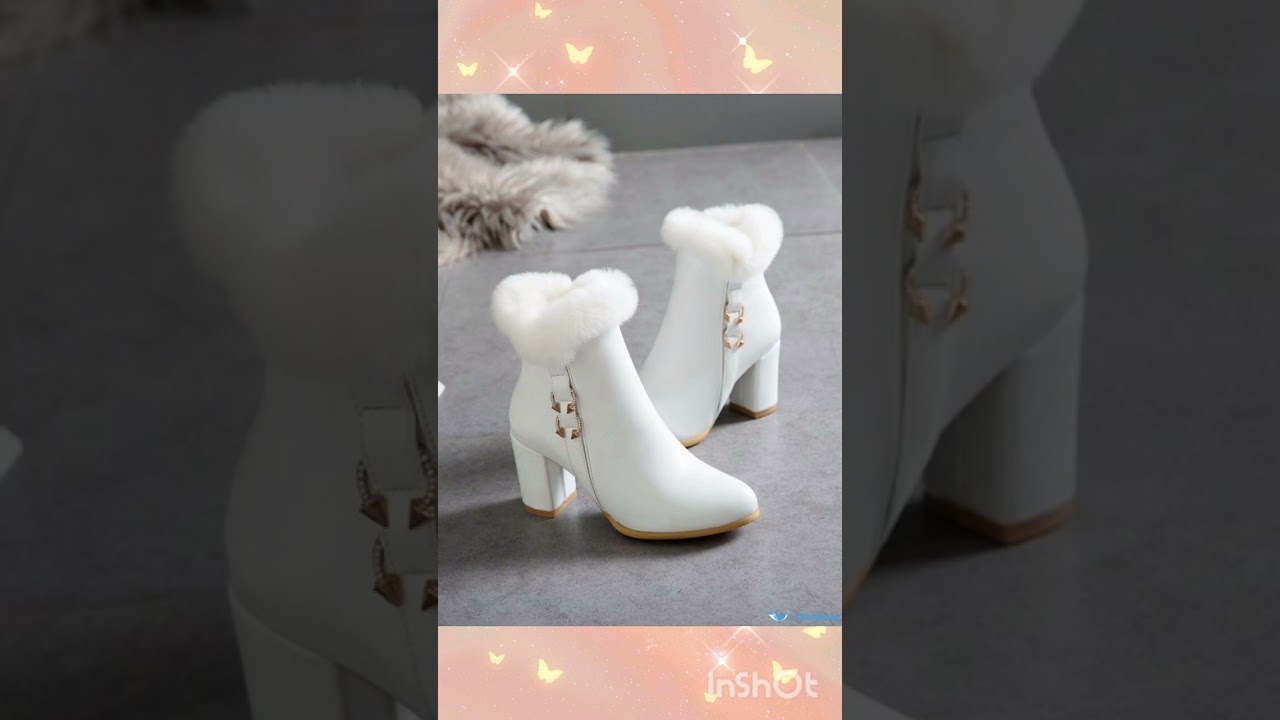  نداء لعاشقات الأناقة 👩‍👧 أحذية شتوي حريمي وبناتي 👢 ستايل يخطف القلوب 💖#أحذية_شتوية #موضة_2025 