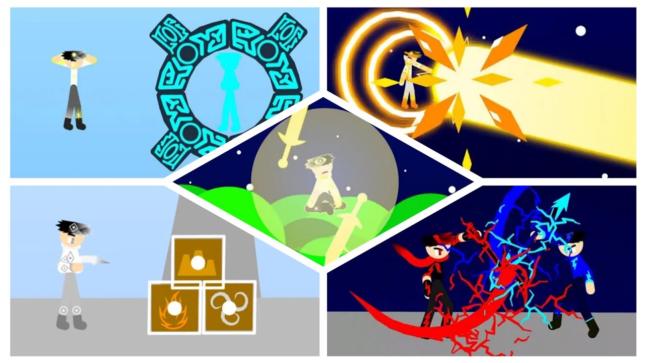 AngeloZen's Elemental Forms [1-26] (Stickman Elements Animation)