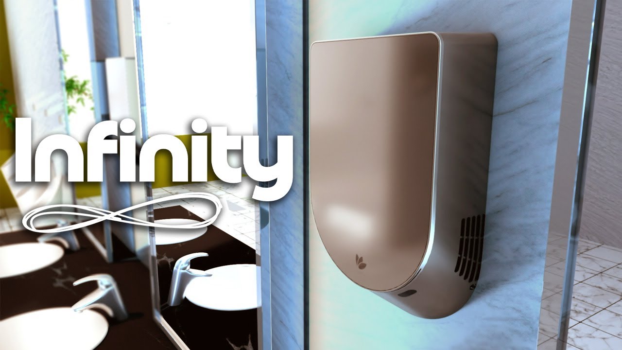 Dryflow Infinity Hand Dryer - The Future of Hand Drying