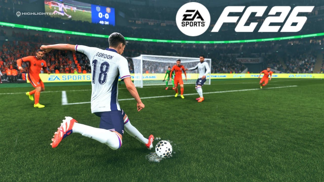 EA SPORTS FC 26 Англия против Нидерландов - геймплей на PS5