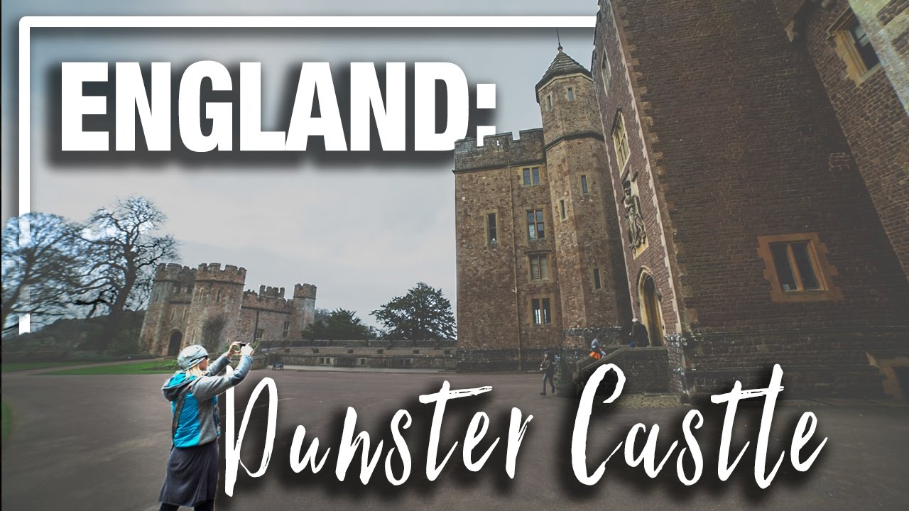 England: Dunster Castle in Somerset