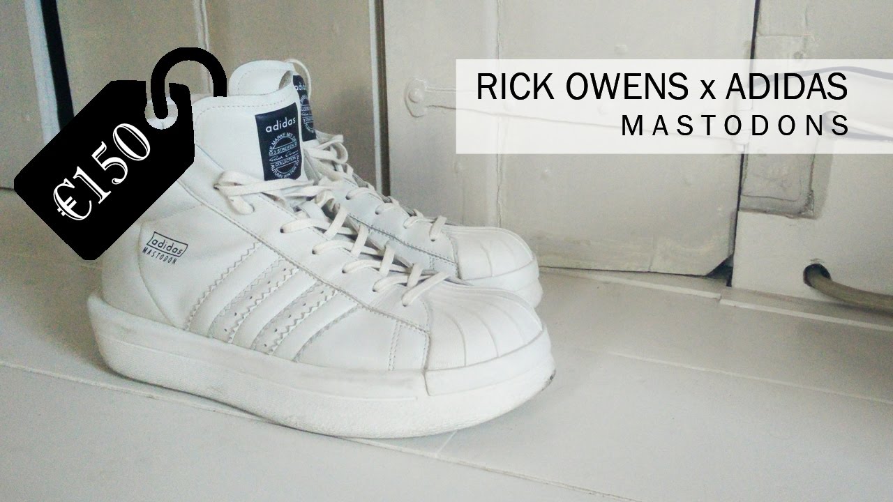 Rick Owens x Adidas Mastodon (Review) 2016