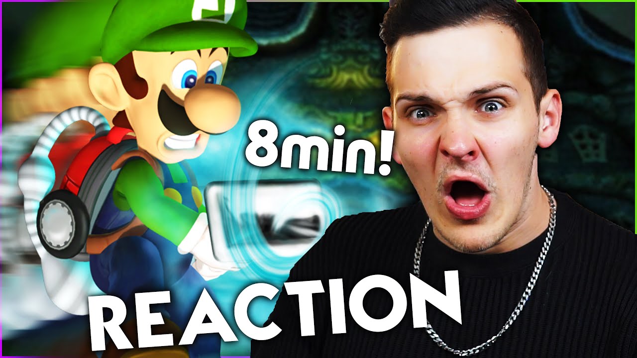 Er spielt Luigis Mansion in 8 Minuten durch?! - Huebi reagiert