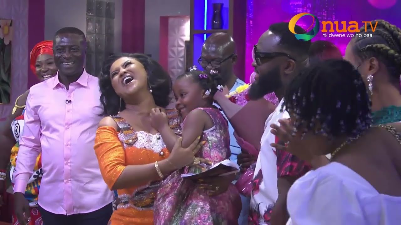Onua Showtime: McBrown cries as Husband and Daughter Surprise Her on stage 🥰