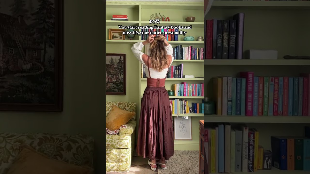 Dress Like A Fantasy Character With Me #fantasy #books #fallfashion