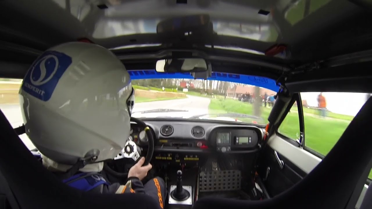 Peter Vanderhauwaert - Course de côte du Mont St Aubert 2024 - Ford Escort MK1