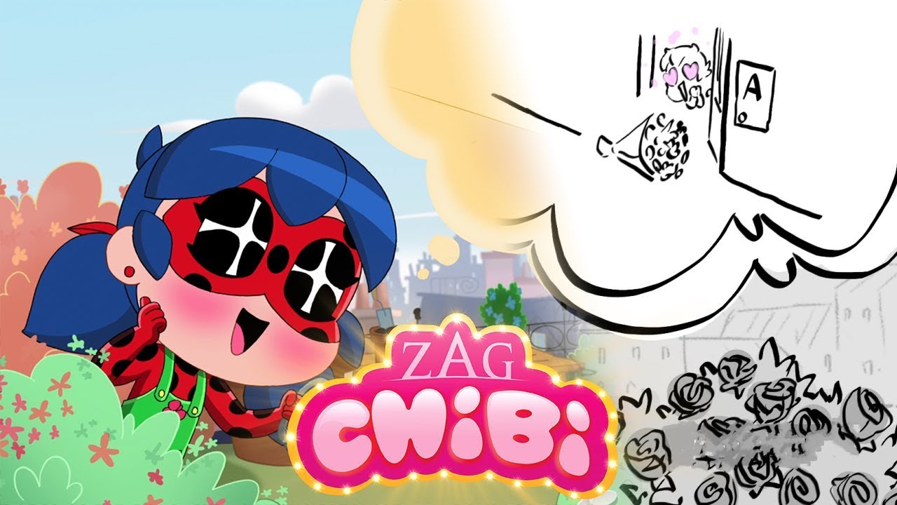 CHIBI ЛЕДИ БАГ И СУПЕР-КОТ - Опасный цветок | РАСКАДРОВКИ