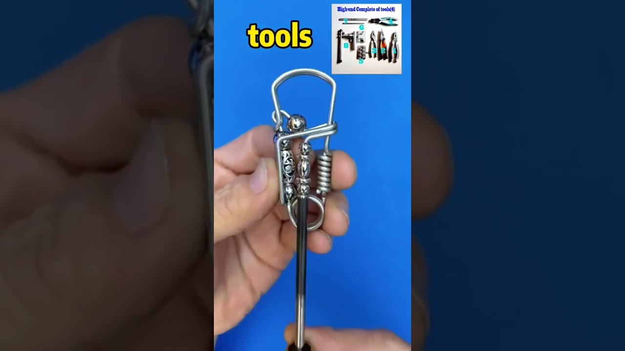 How to make creative gifts at home - handmade keychain video tutorial #shorts #gifts #creative