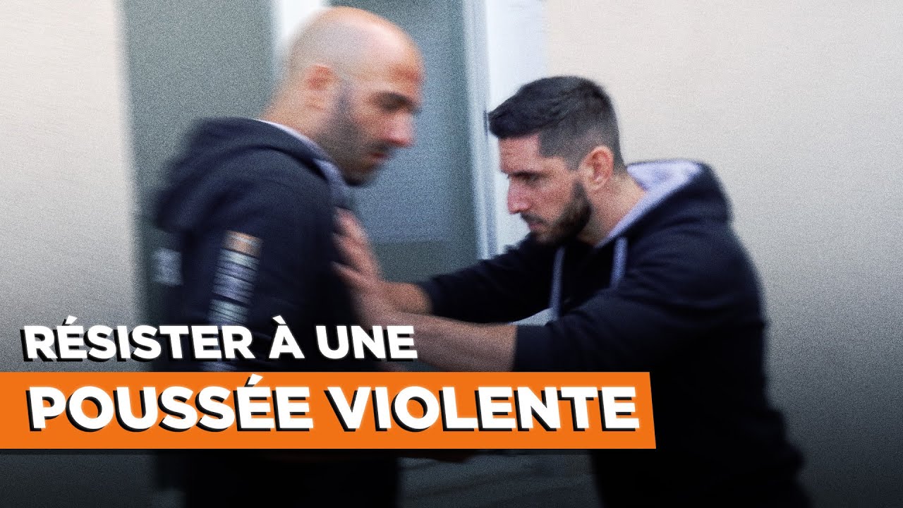 COMMENT SE DÉFENDRE QUAND ON EST POUSSÉ EN ARRIÈRE !
