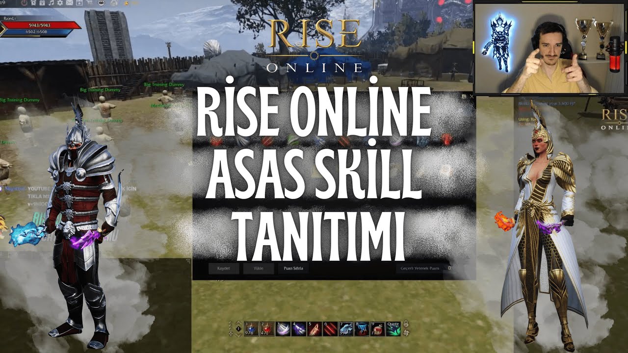 Rise Online World Asas Skill Rehberi | #riseonline #riseonlineworld