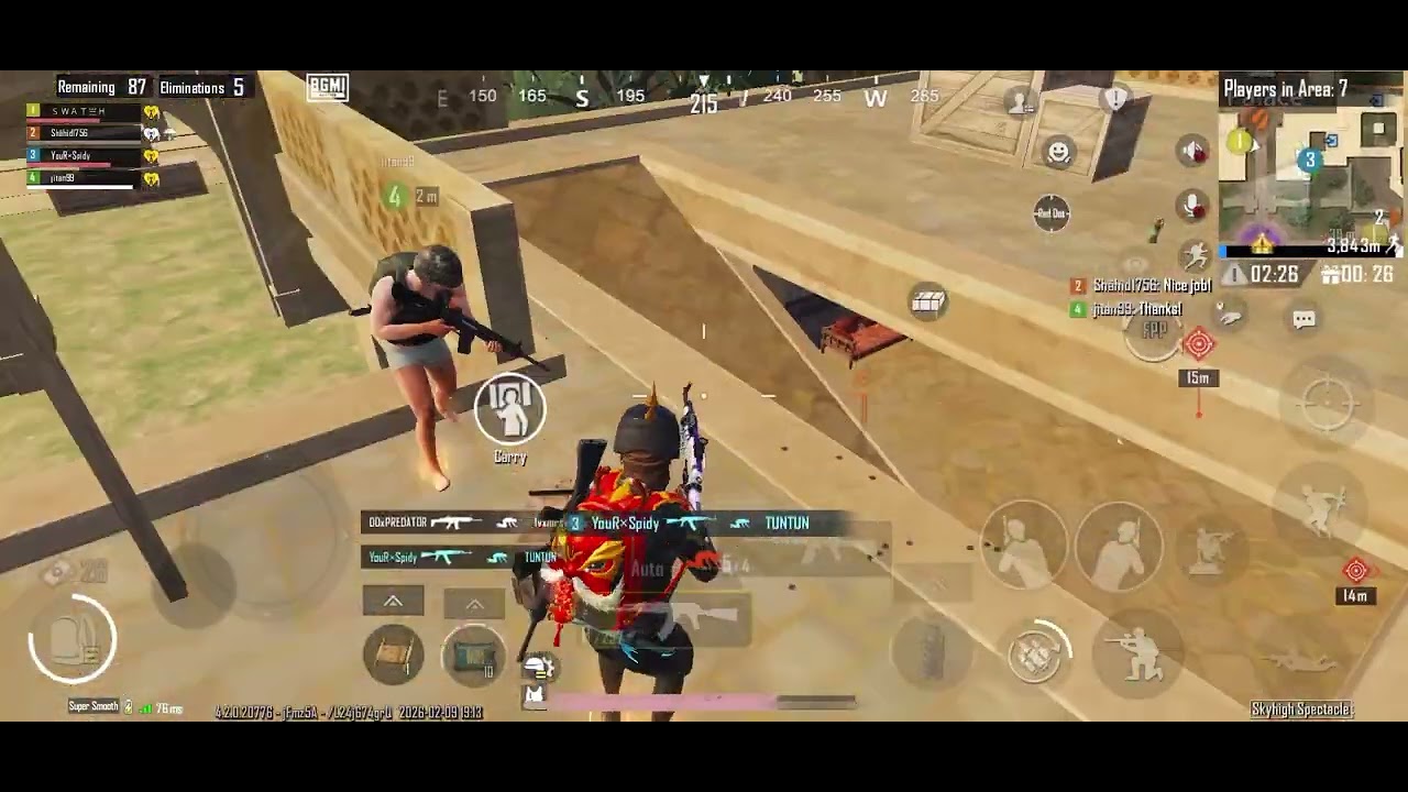 BGMI new update gameplay..💀
