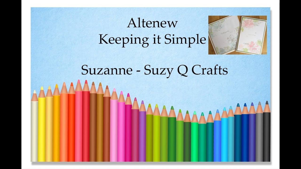 Altenew   Keeping it Simple