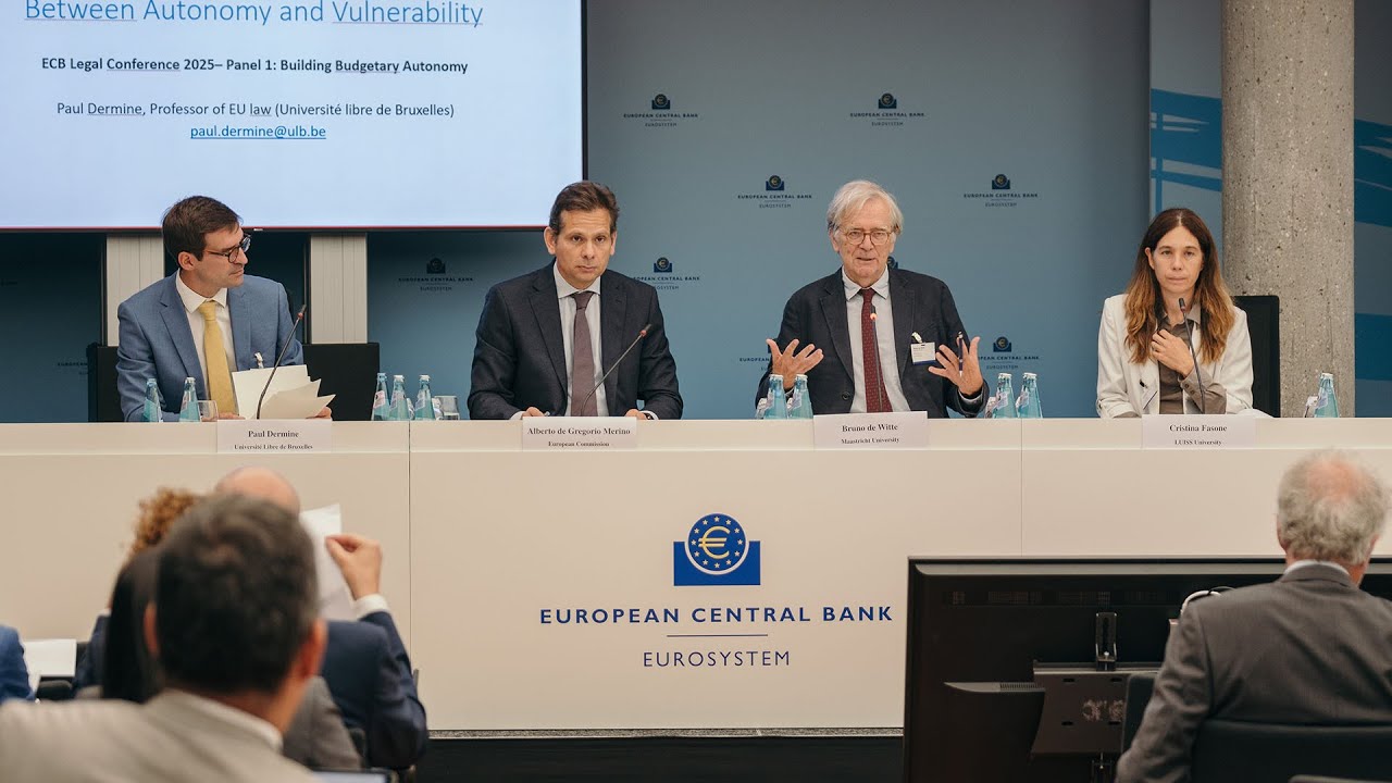 Building budgetary autonomy | 2025 ECB Legal Conference