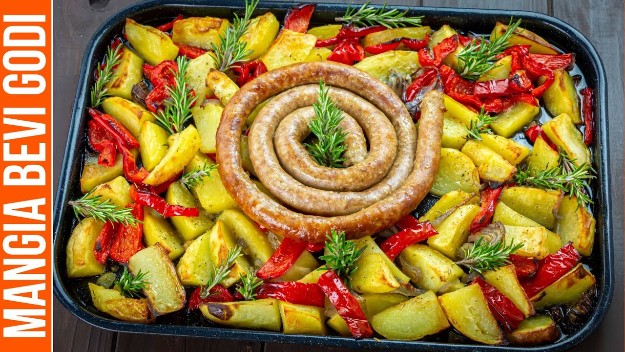 SALSICCIA ARROTOLATA AL FORNO