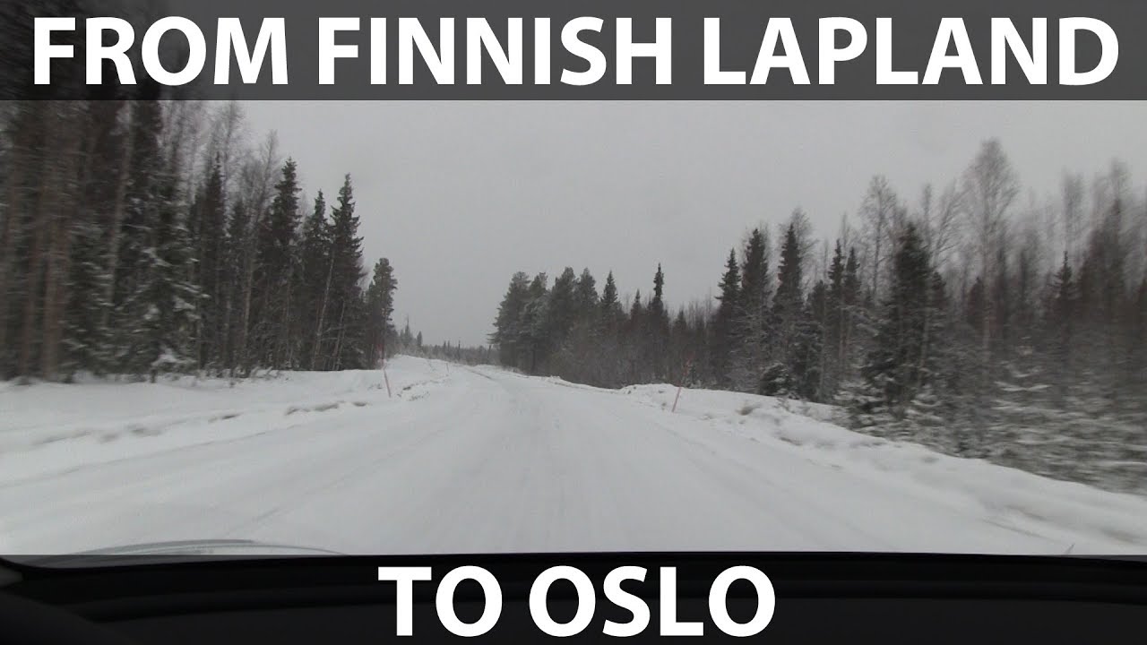 Model 3 road trip from Finnish Lapland to Oslo
