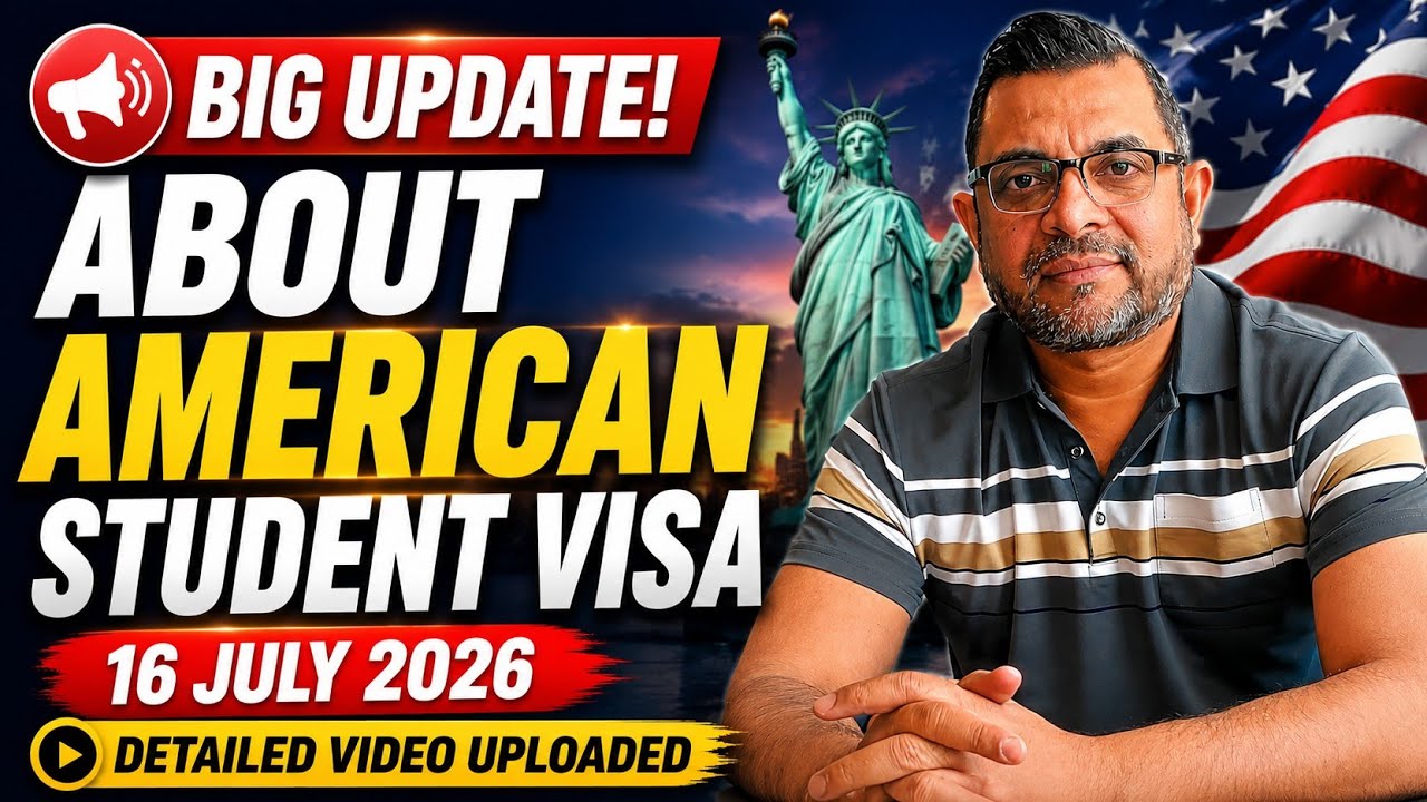 Big Change for America Student Visa! New F-1 Rule Explained | July 16, 2026